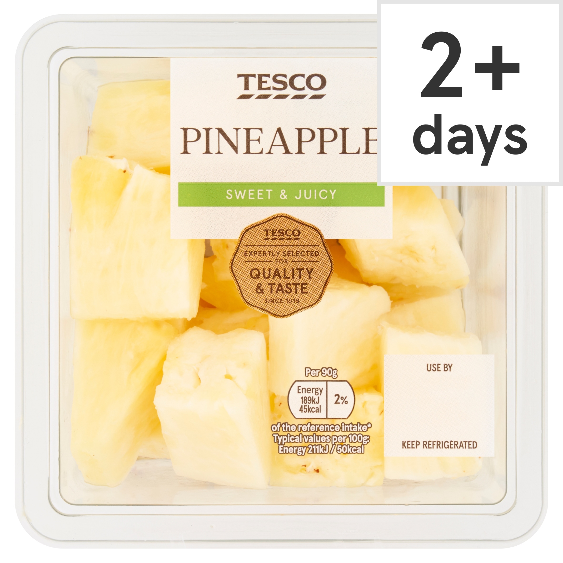 Tesco Pineapple Chunks 300G