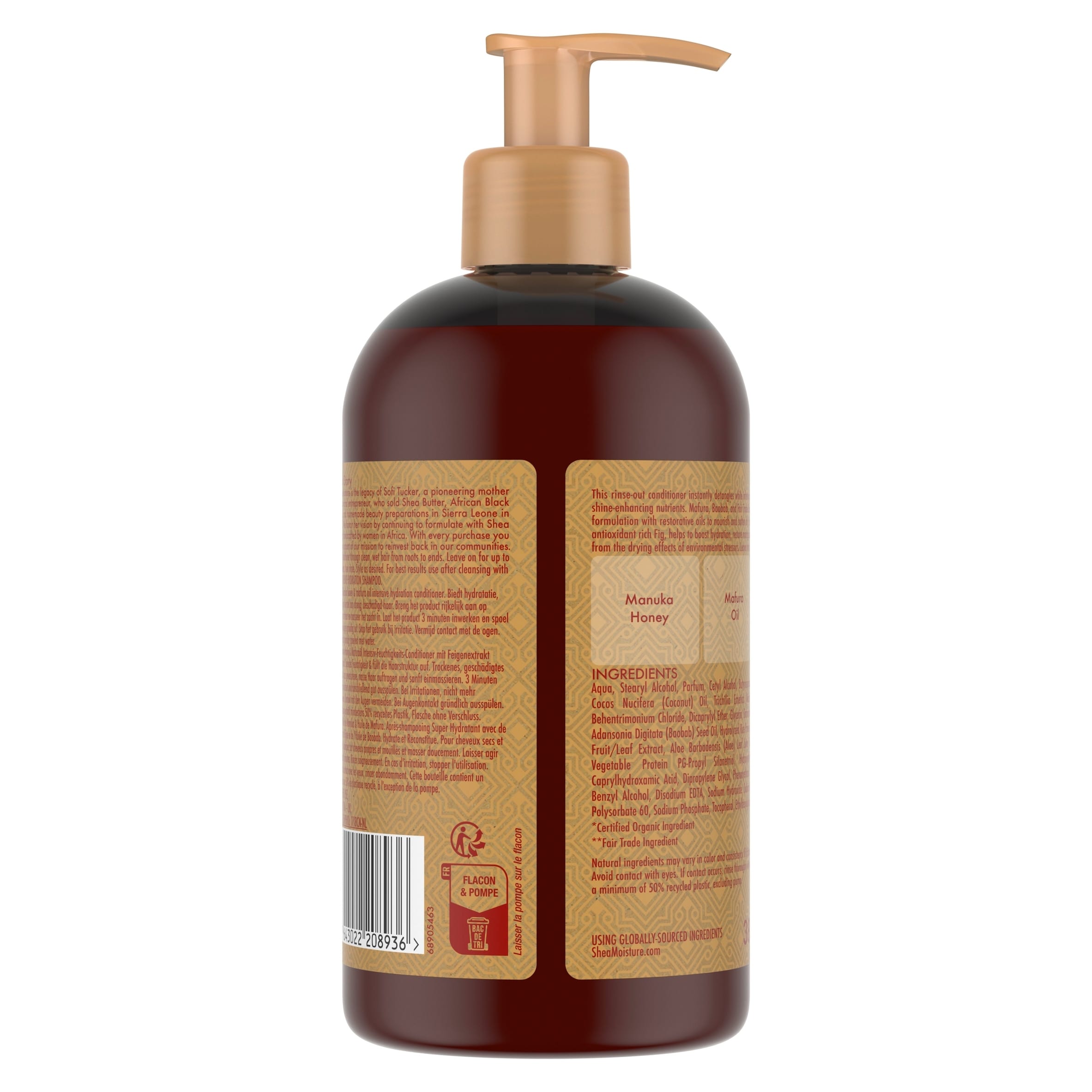 Shea Moisture Manuka Honey & Oil Intensive Conditioner 384Ml thumbnail 2