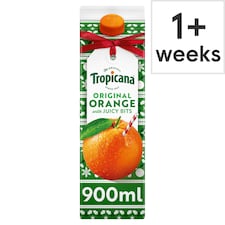 Tropicana Original Orange With Juicy Bits 900Ml