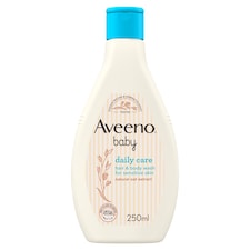 Aveeno Baby Daily Care Hair & Body Wash For Sensitive Skin 250ml