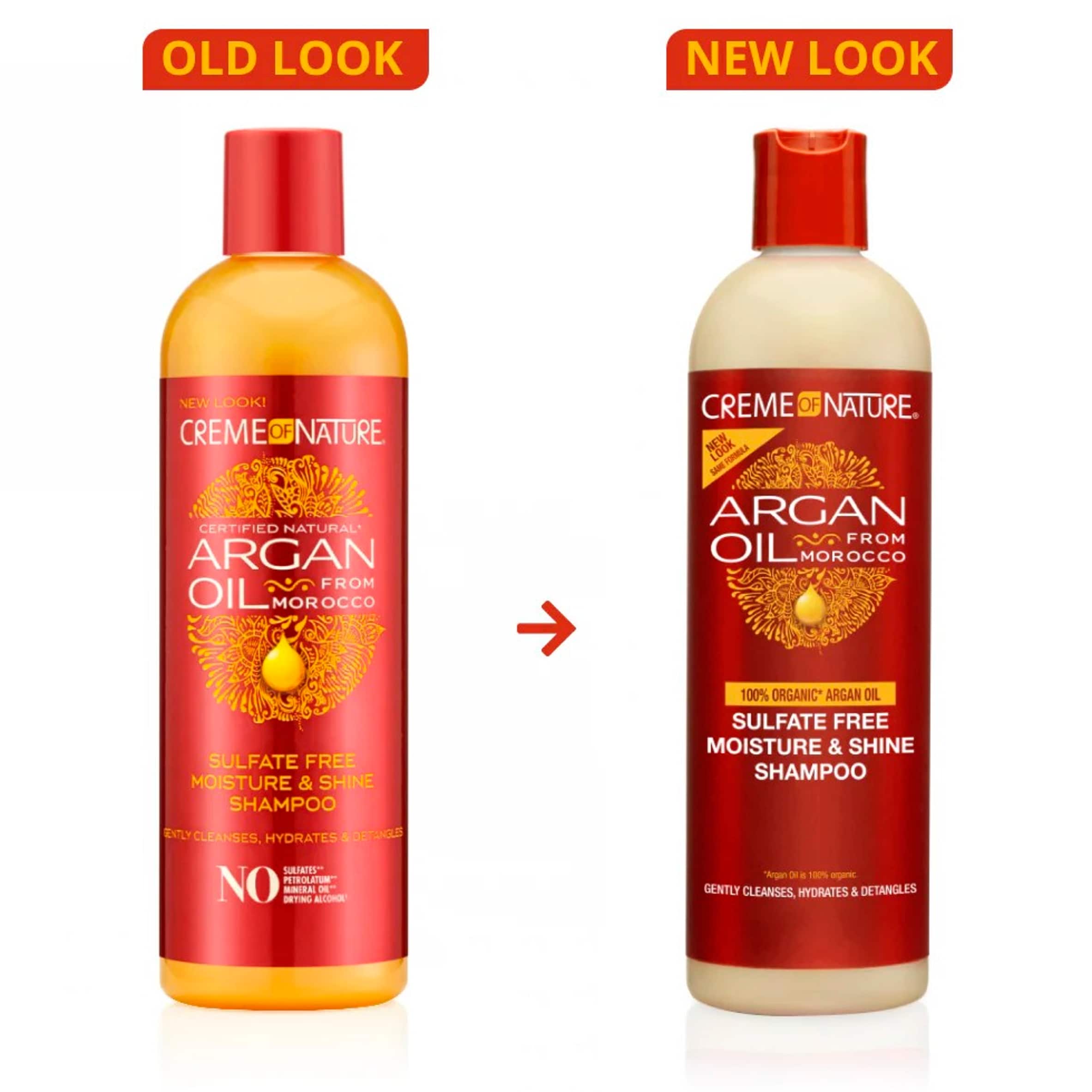 Creme Of Nature Argan Oil Moisture & Shine Shampoo 354Ml thumbnail 2
