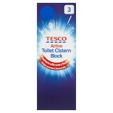 Tesco Active Toilet Cistern Block 3X45g