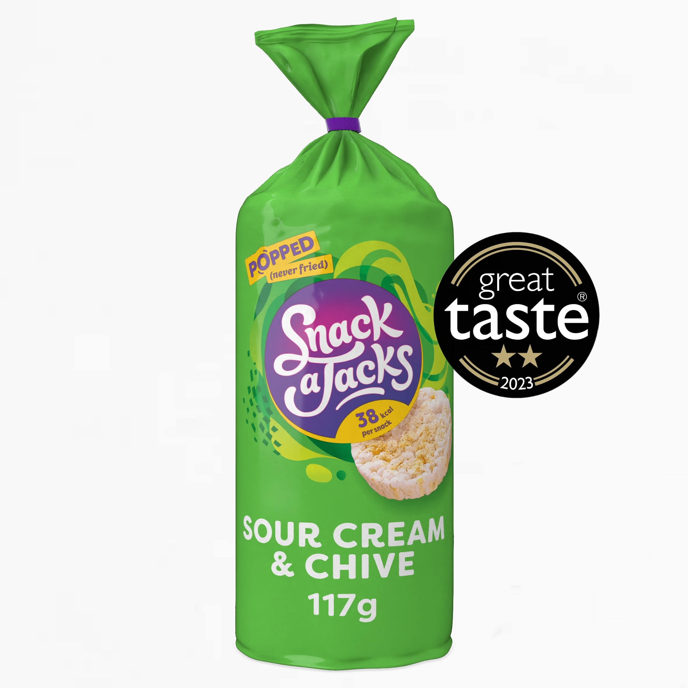 Snack a Jacks Sour Cream & Chive Sharing Rice Cakes