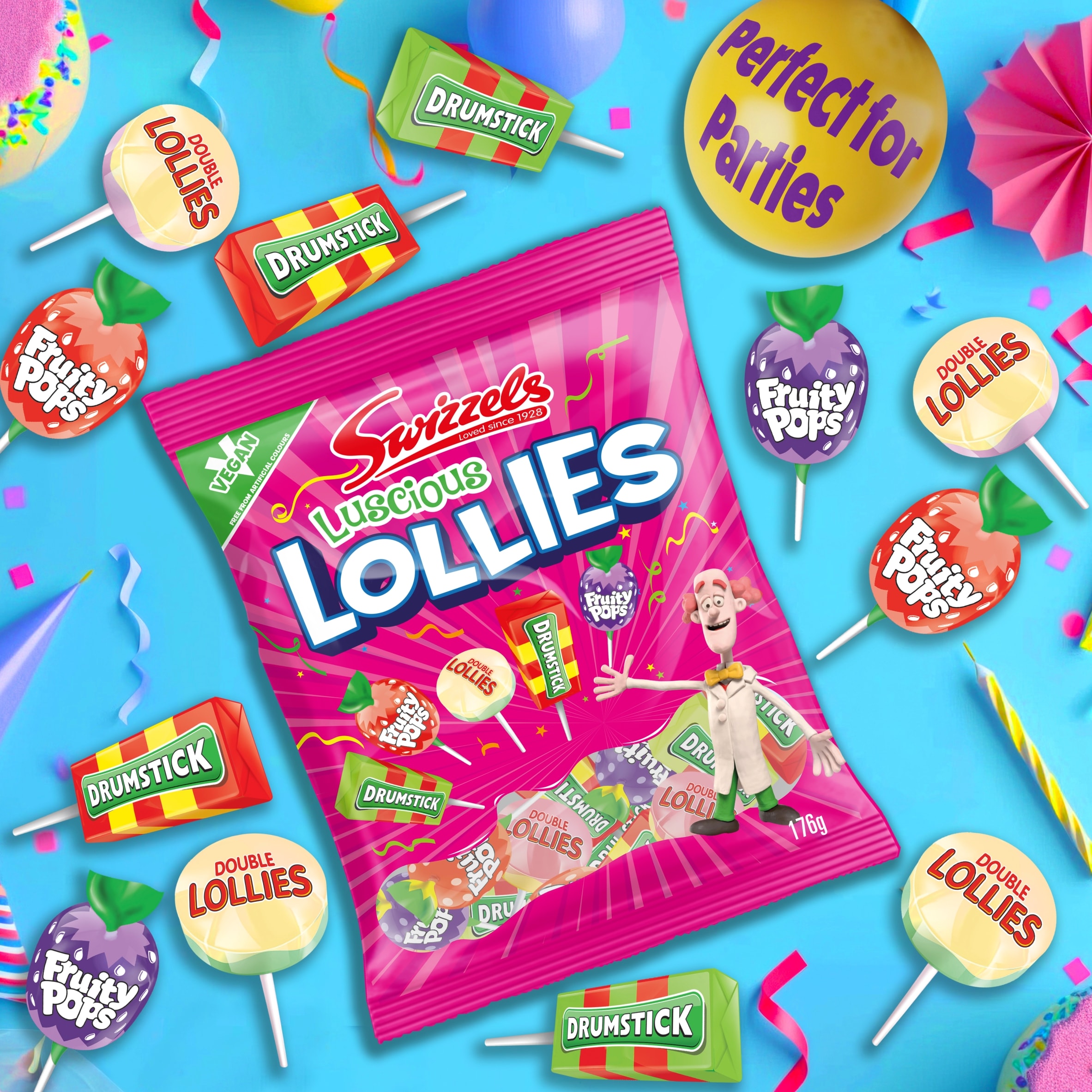 Swizzels Luscious Lollies 176G thumbnail 2