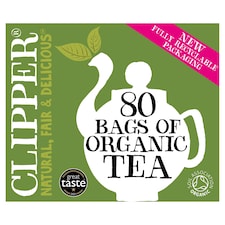 Clipper Organic Everyday Tea Bags 80Pack 232G