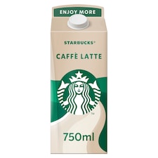 Starbucks Multiserve Caffè Latte Iced Coffee 750ml