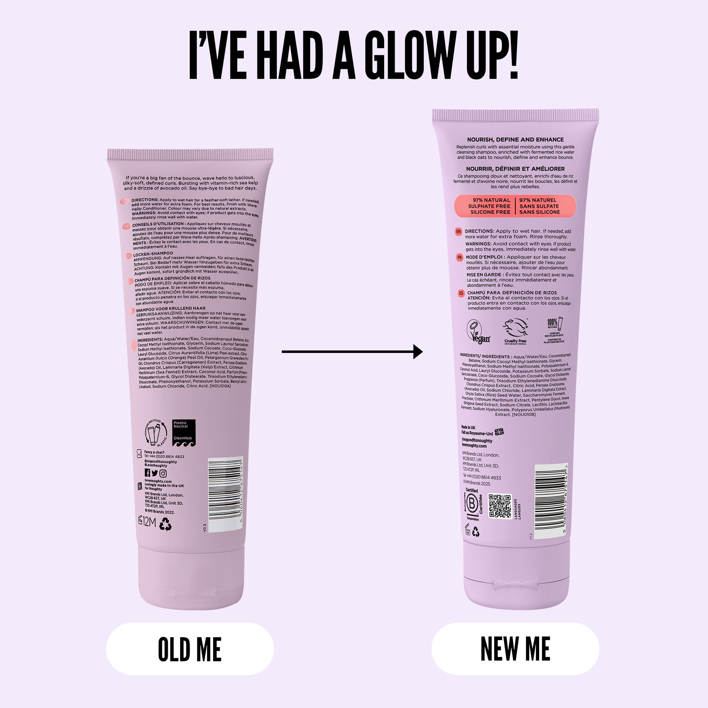 Noughty Wave Curl Defining Shampoo 250Ml thumbnail 3