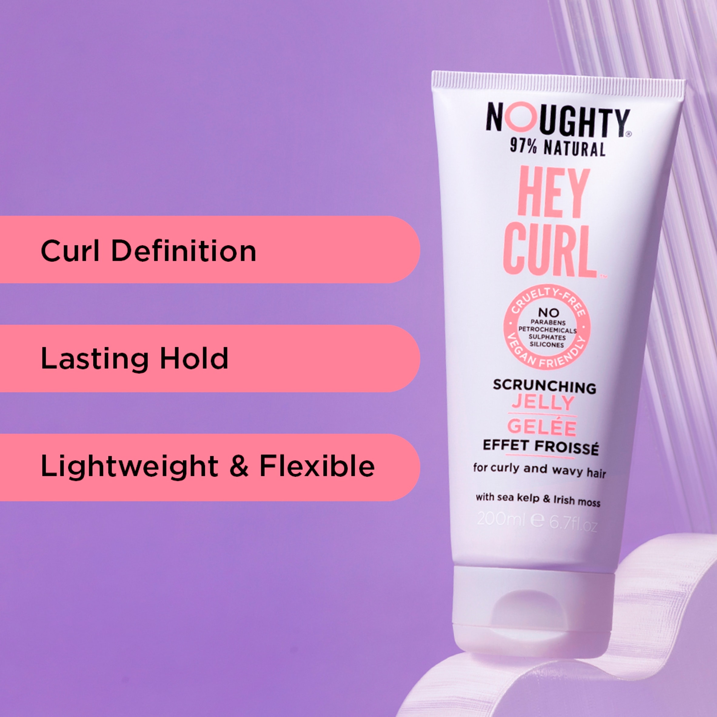 Noughty Wave Curl Scrunching Jelly 200Ml thumbnail 2