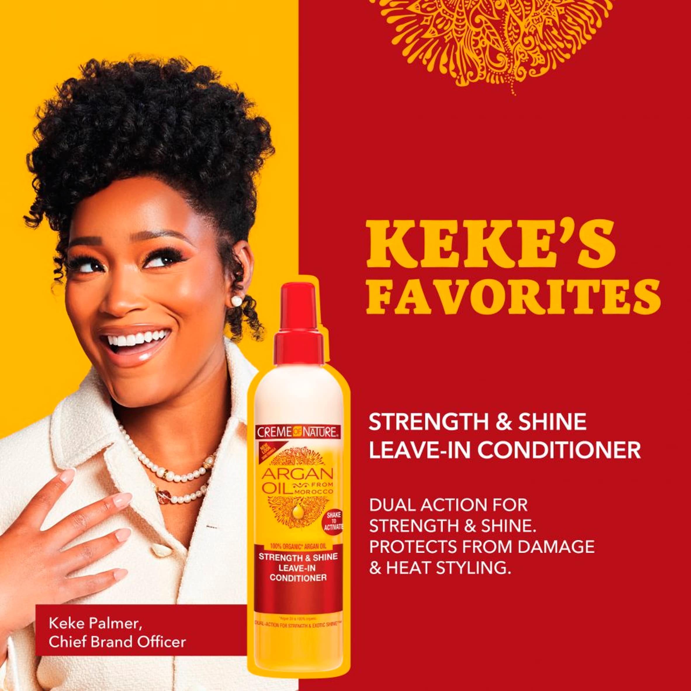 Creme Of Nature Argan Oil Leave In Conditioner 250Ml thumbnail 4
