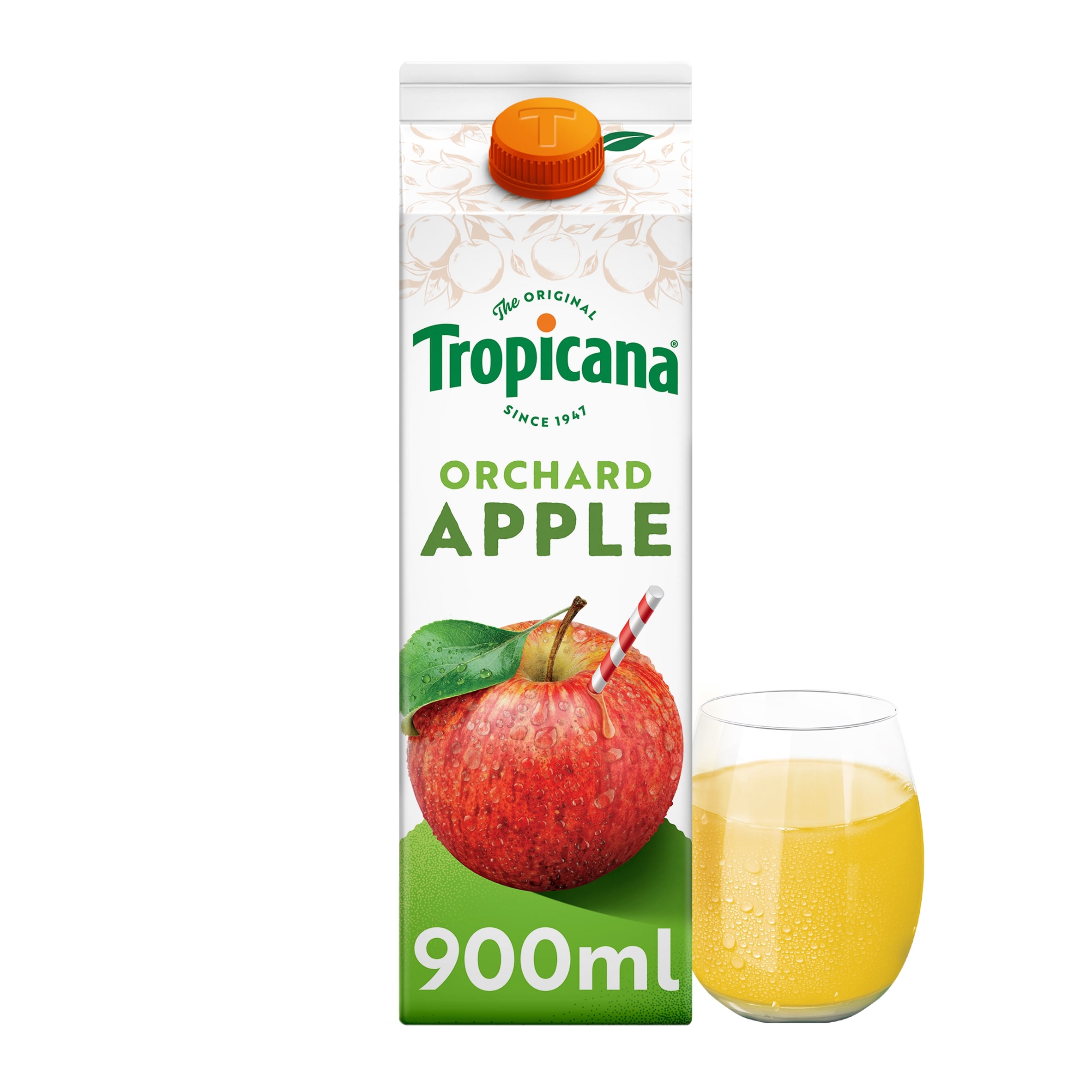 Tropicana Pressed Apple Juice 900Ml thumbnail 2