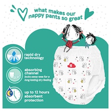 Fred & Flo Easy Fit Pants Jumbo Pack Size 6 60 Pack thumbnail 2