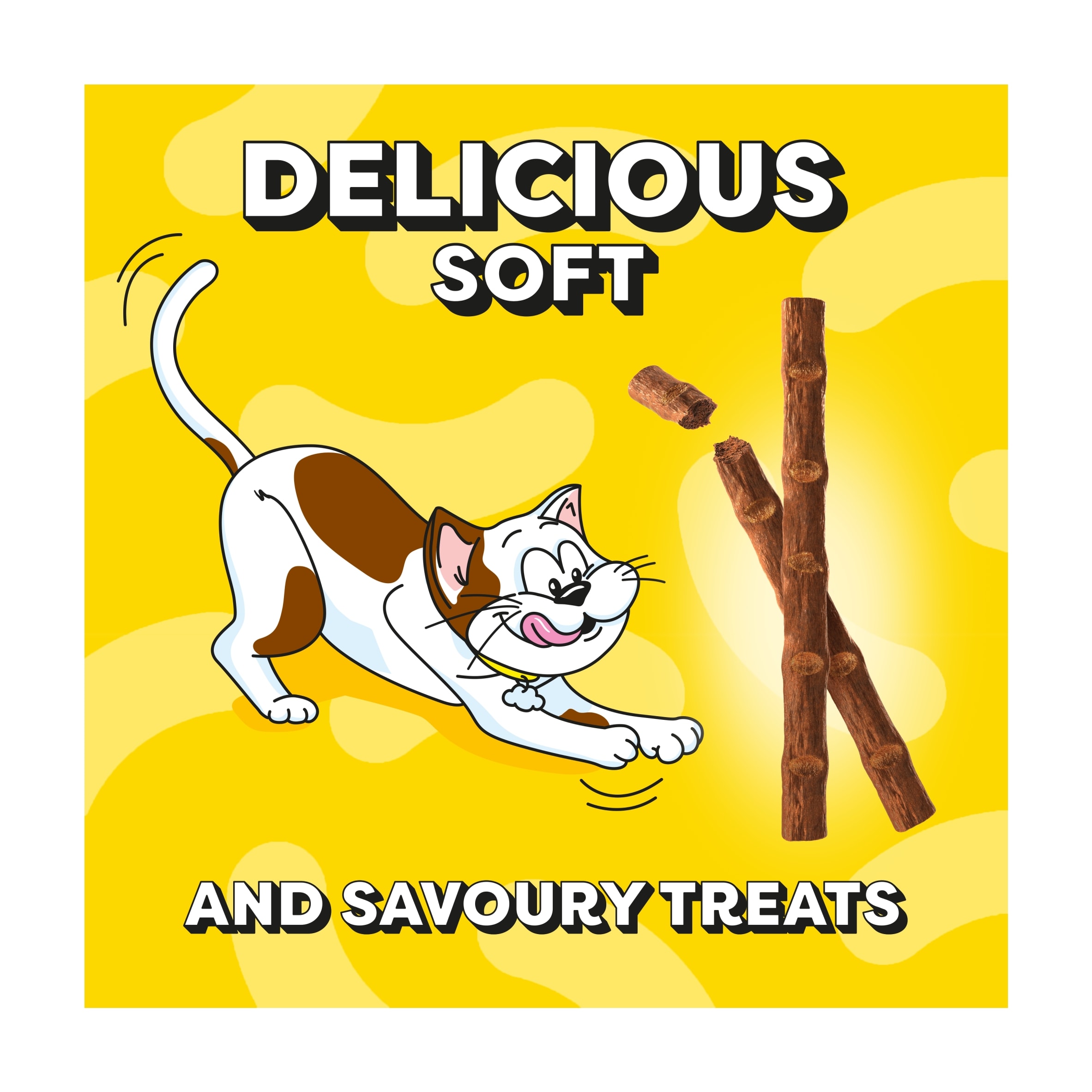 Dreamies Meaty Sticks Adult Cat Treats with Chicken 30g thumbnail 3