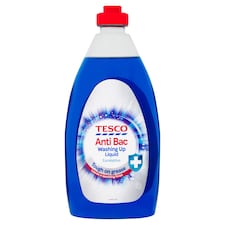 Tesco Antibacterial Eucalyptus Washing Up Liquid 500Ml