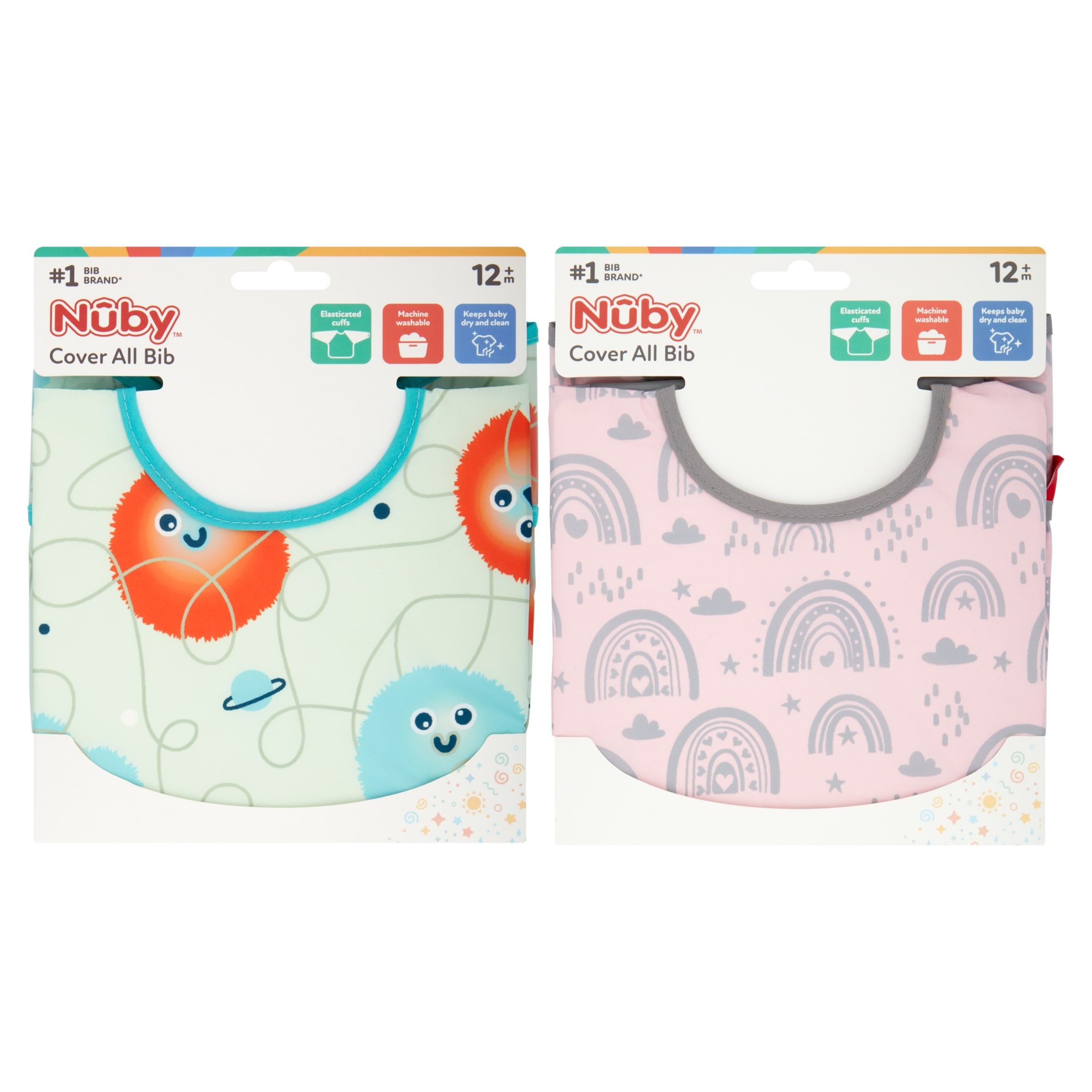 Nuby Coverall Bib 12 Months Plus thumbnail 2