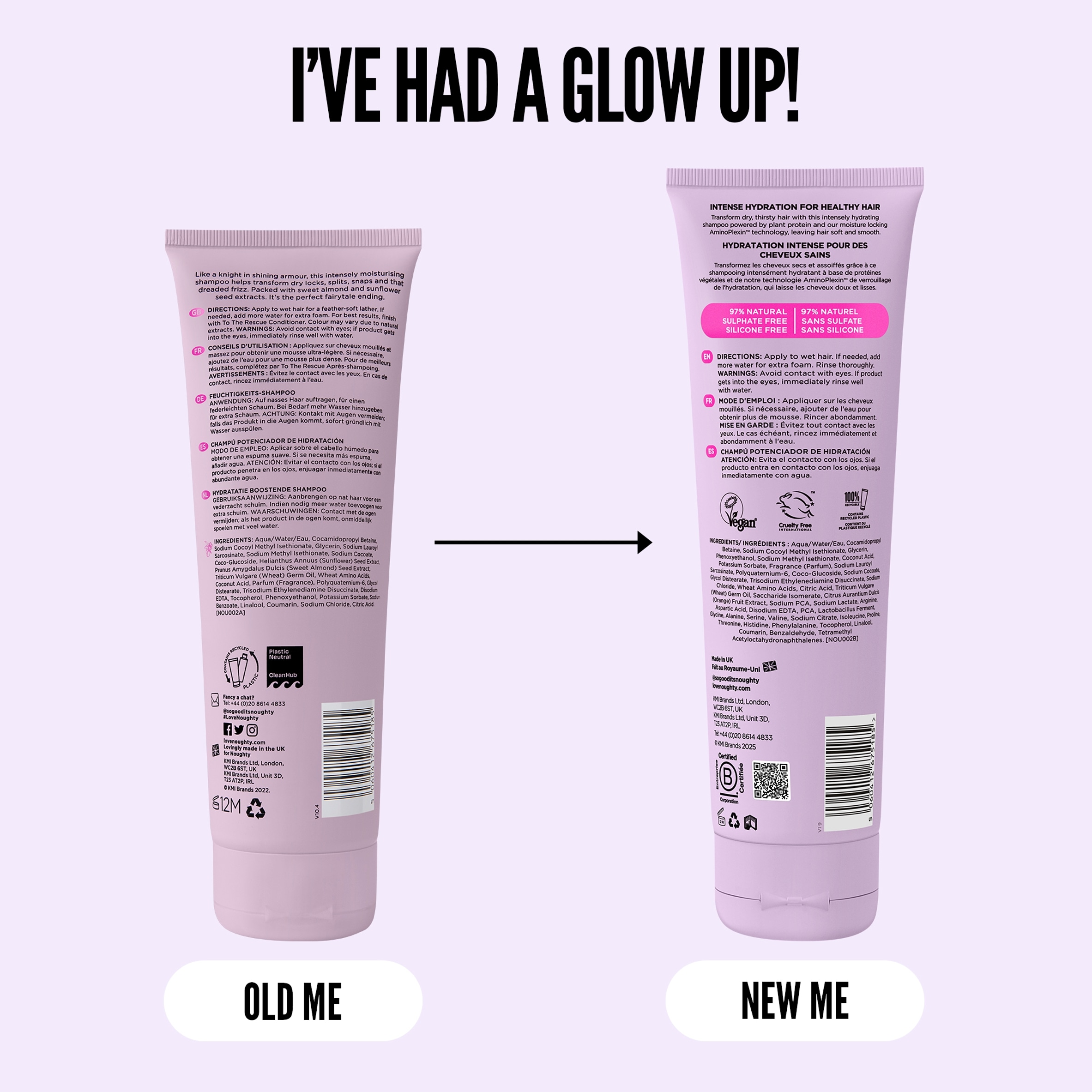 Noughty To The Rescue Boost Shampoo 250Ml thumbnail 4
