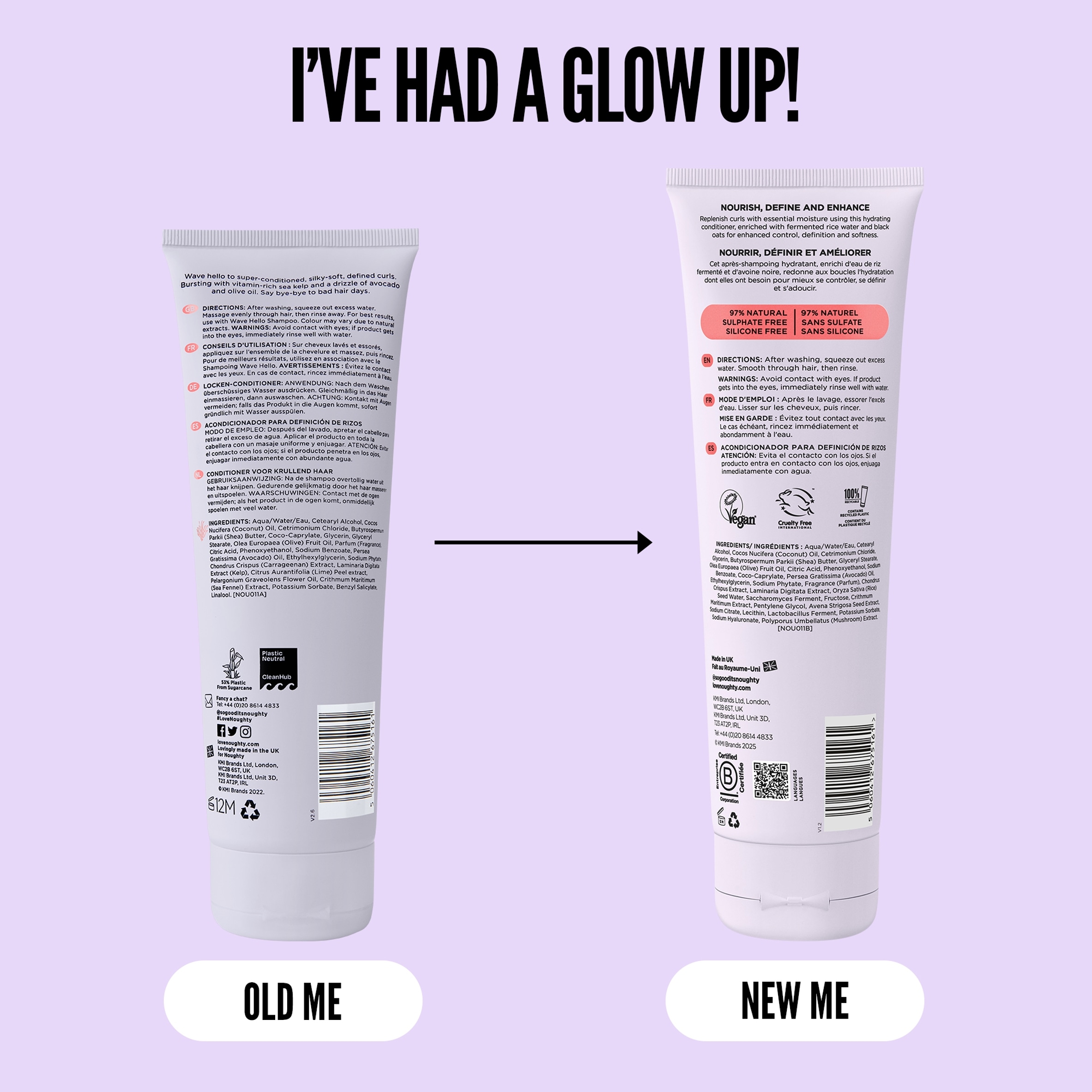 Noughty Wave Curl Defining Conditioner 250Ml thumbnail 3