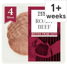 Tesco British Roast Beef Slices 90g