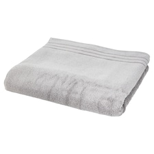 F&F Home Premium Hygro Cotton Tencel TM Lyocell Bath Towel Silver