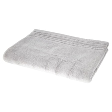 F&F Home Premium Hygro Bath Sheet Towel Silver with Cotton and TENCEL TM Lyocell
