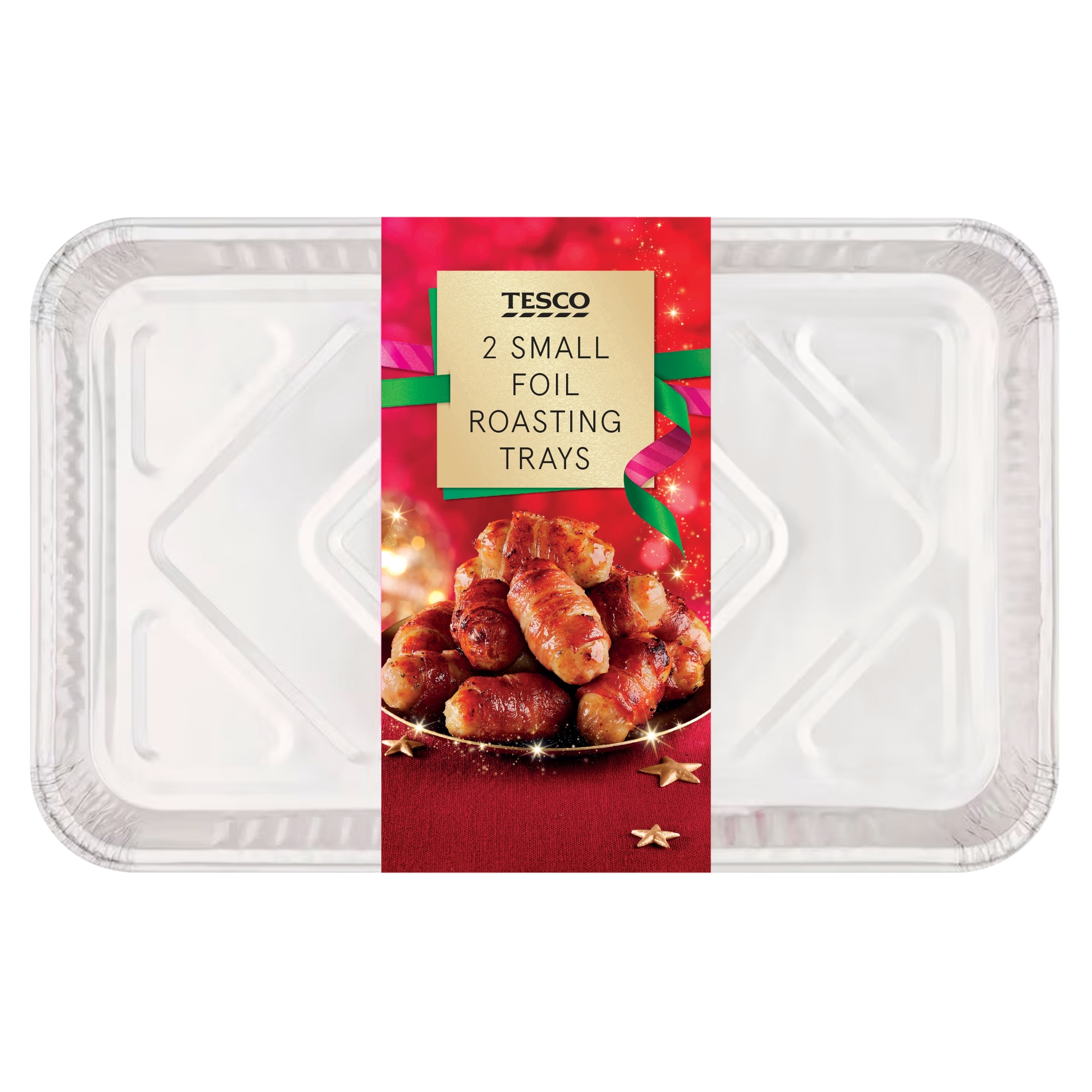 Tesco Small Foil Roasting Trays 2 Pack