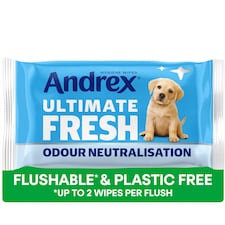 Andrex Ultimate Fresh Hygiene Wipes Odour Control Moist Toilet Tissue Single Pack 36 wipes
