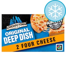 Chicago Town Deep Dish Four Cheese Pizzas 2 X 148G