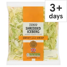 Tesco Shredded Iceberg 130G