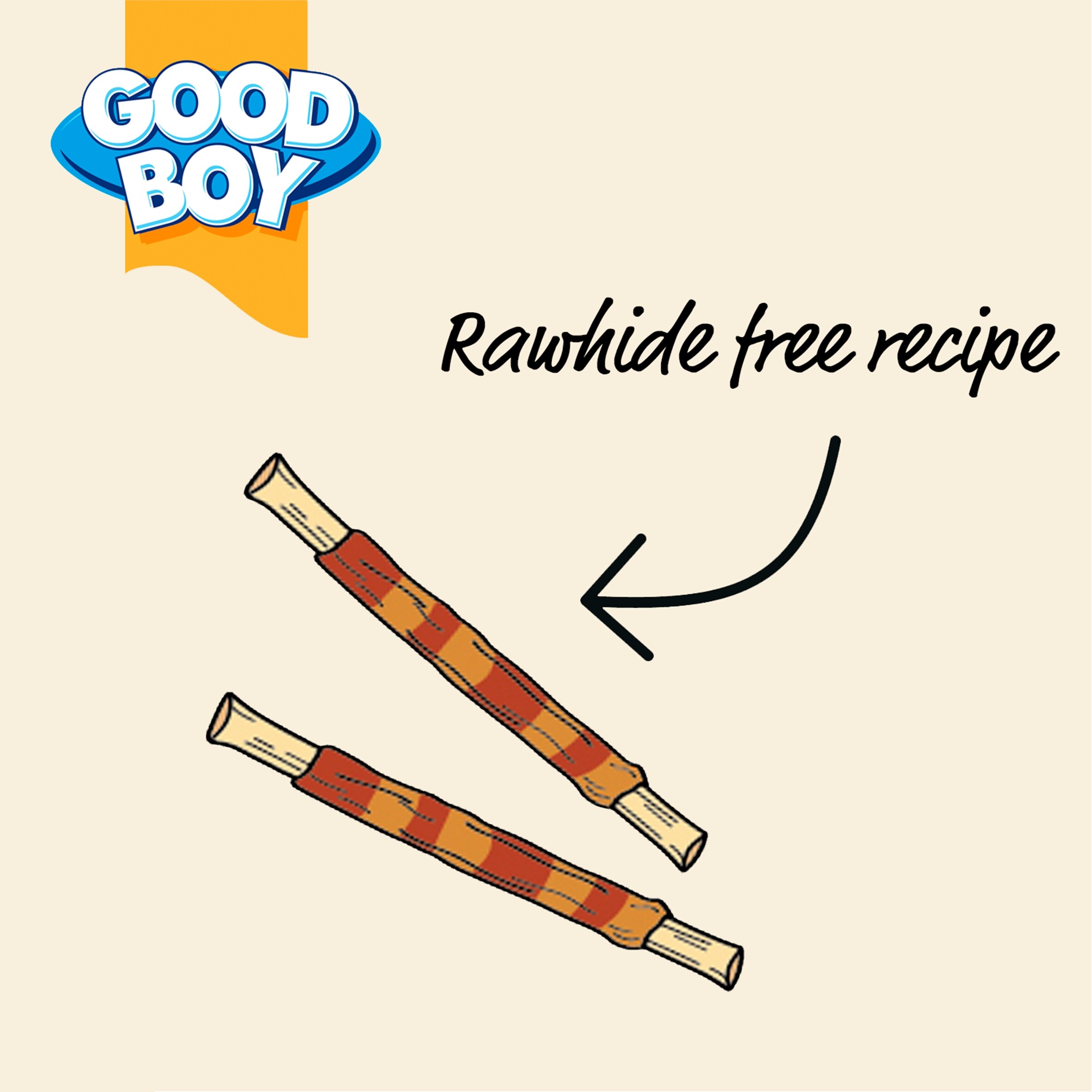 Good Boy Wagtastic Dog Treats Chicken Cheese Sticks 250g thumbnail 2