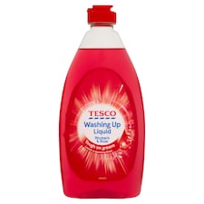 Tesco Rhubarb & Rose Washing Up Liquid 500Ml