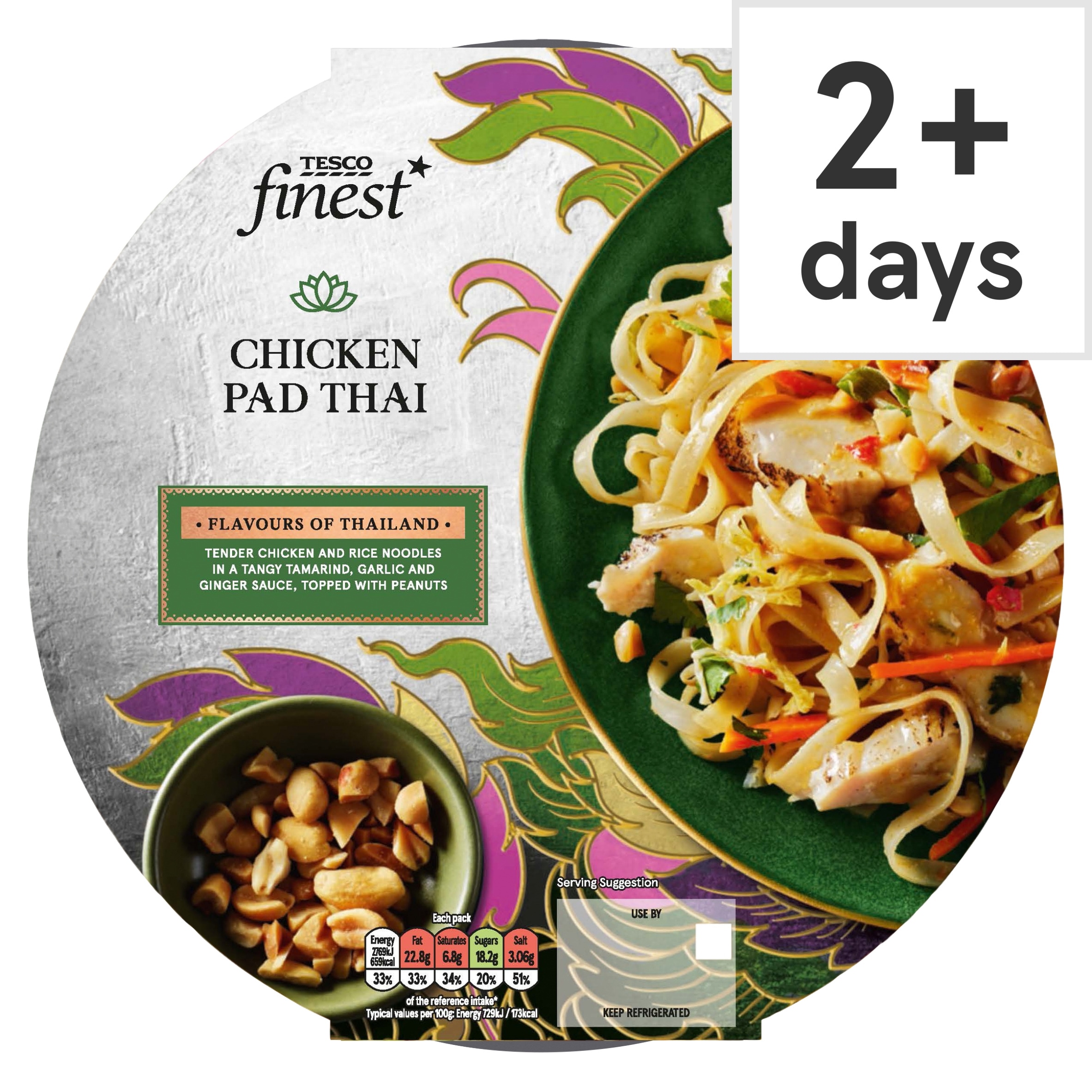 Tesco Finest Chicken Pad Thai 380G