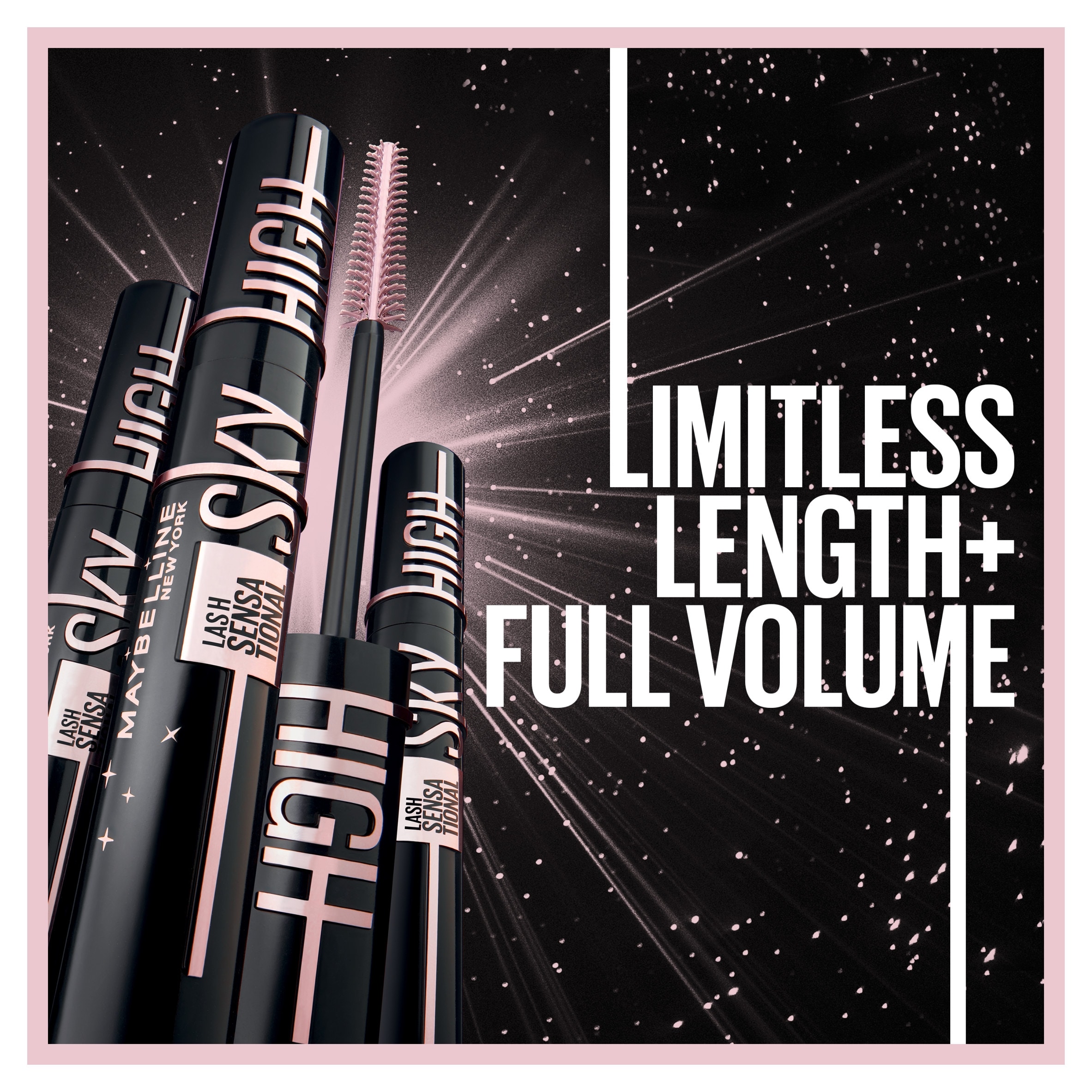 Maybelline Sky High Cosmic Black Mascara 7.2Ml thumbnail 3