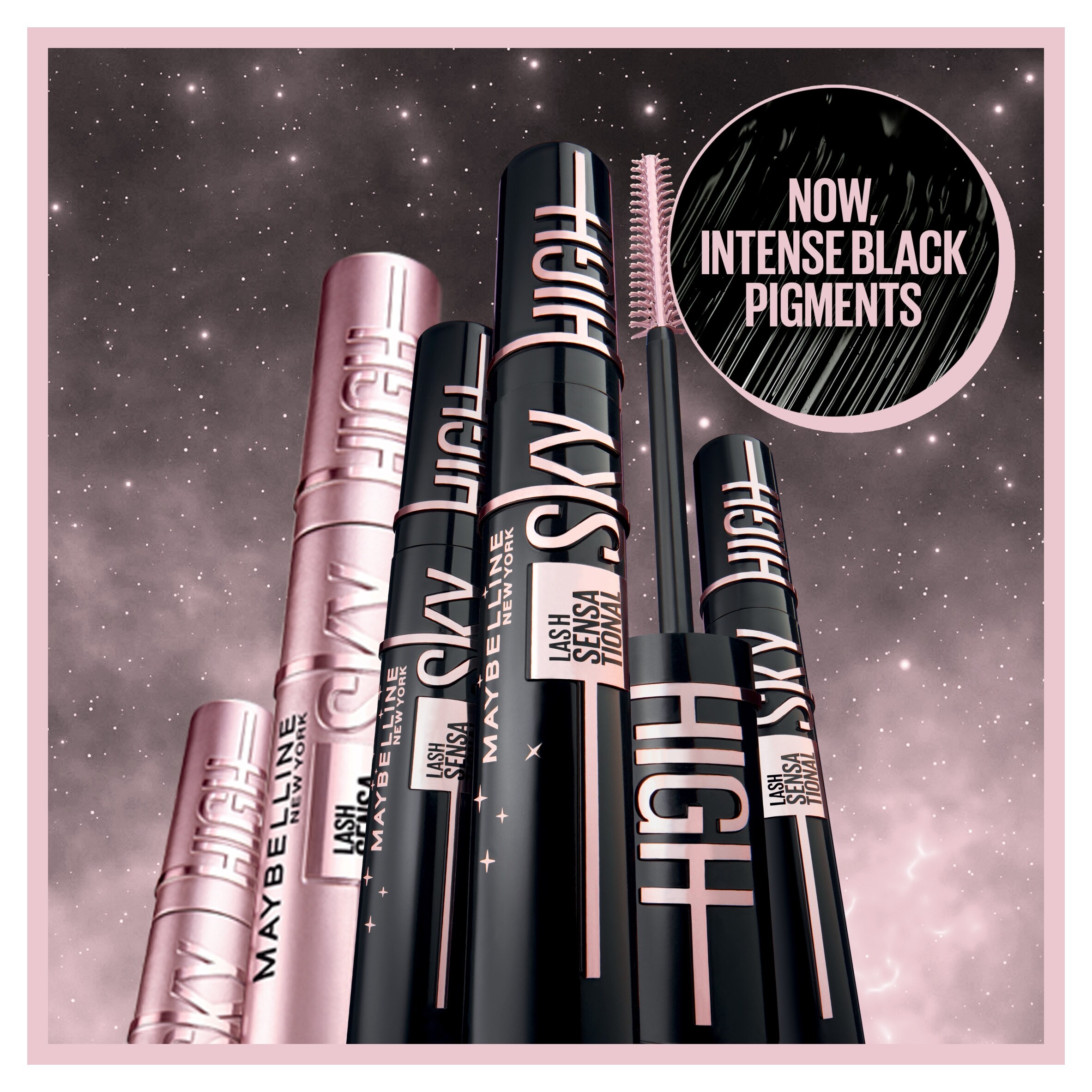 Maybelline Sky High Cosmic Black Mascara 7.2Ml thumbnail 4