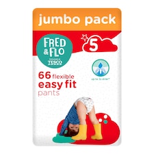 Fred & Flo Easy Fit Pants Jumbo Pack Size 5 66 Pack