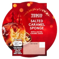 Tesco Salted Caramel Sponge Pudding 100G