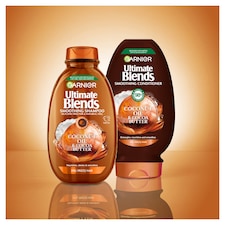Garnier Ultimate Blends Coconut Oil & Cocoa Butter Conditioner 400Ml thumbnail 5
