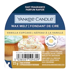 Yankee Vanilla Cupcake Wax Melt 22G