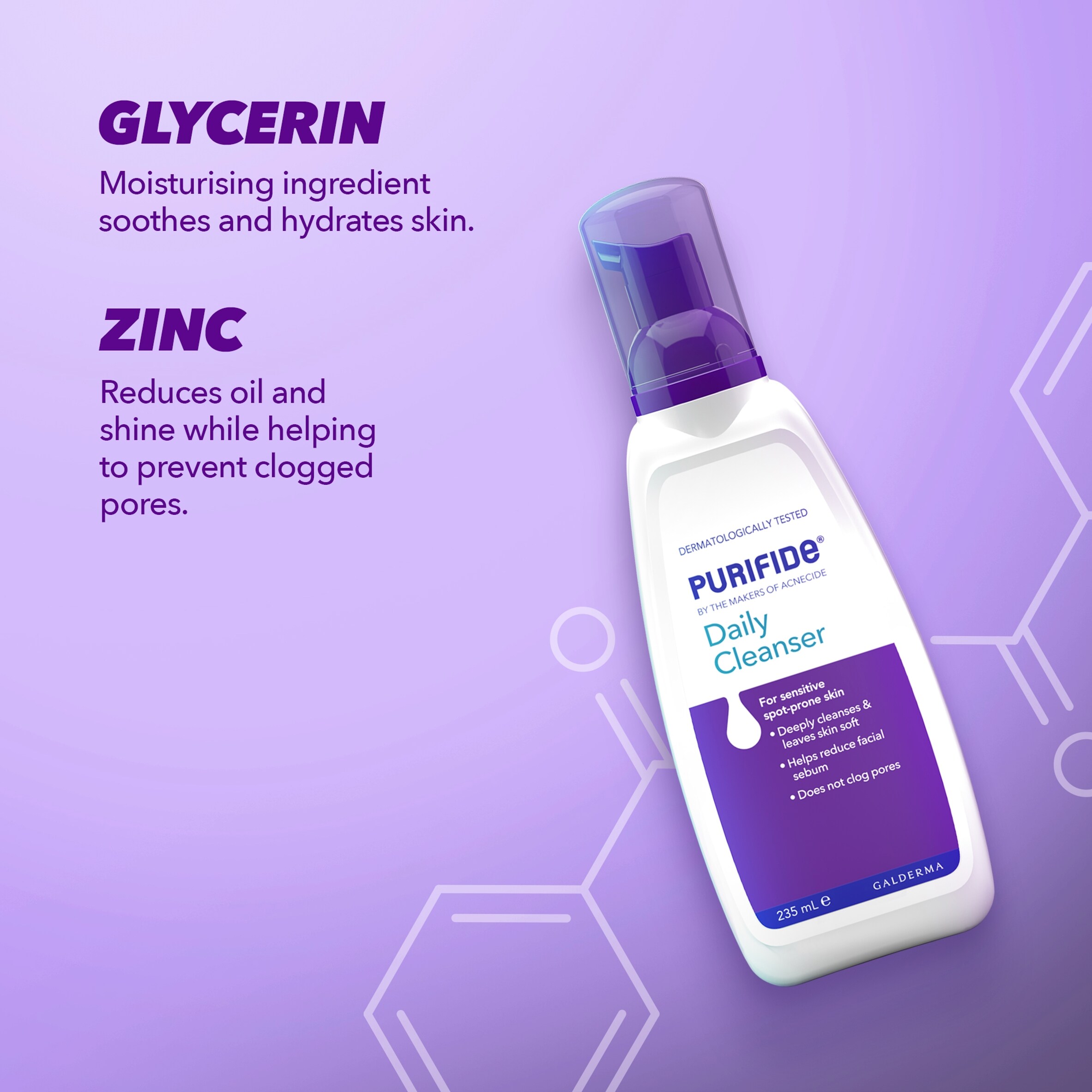 Purifide Daily Cleanser 235ml thumbnail 4