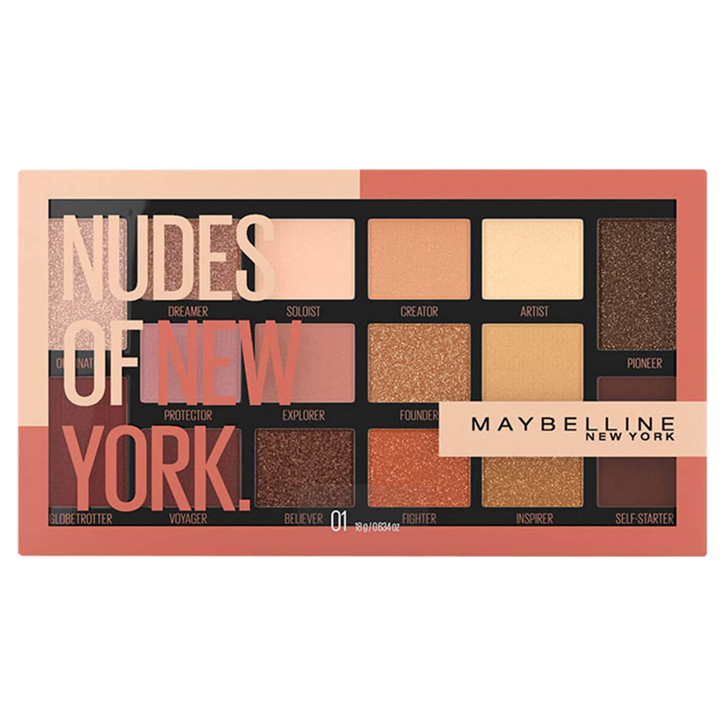 Maybelline Eye Shadow Nudes Of New York 18G