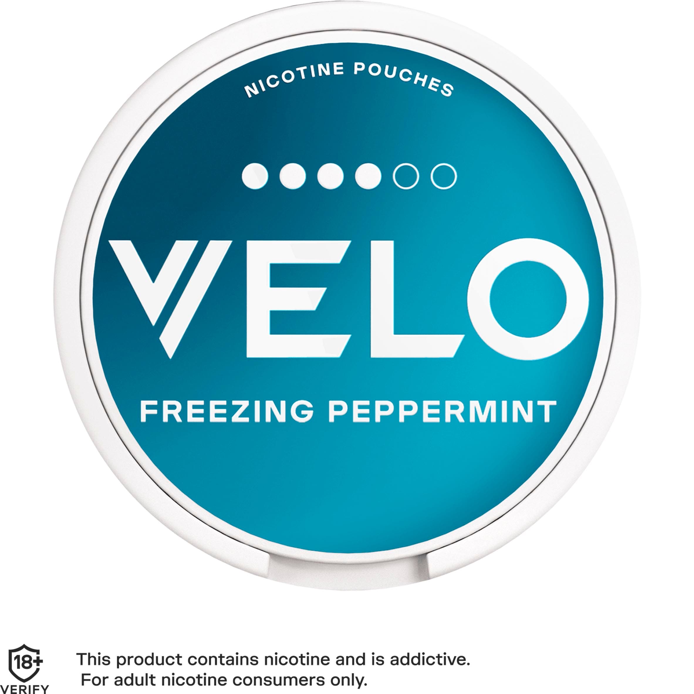 Velo Freeze Nicotine Pouches 20 Pack 10.9Mg 14G thumbnail 2