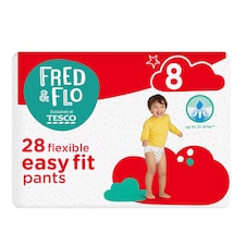 Fred & Flo Easy Fit Pants Size 8 28 Pack