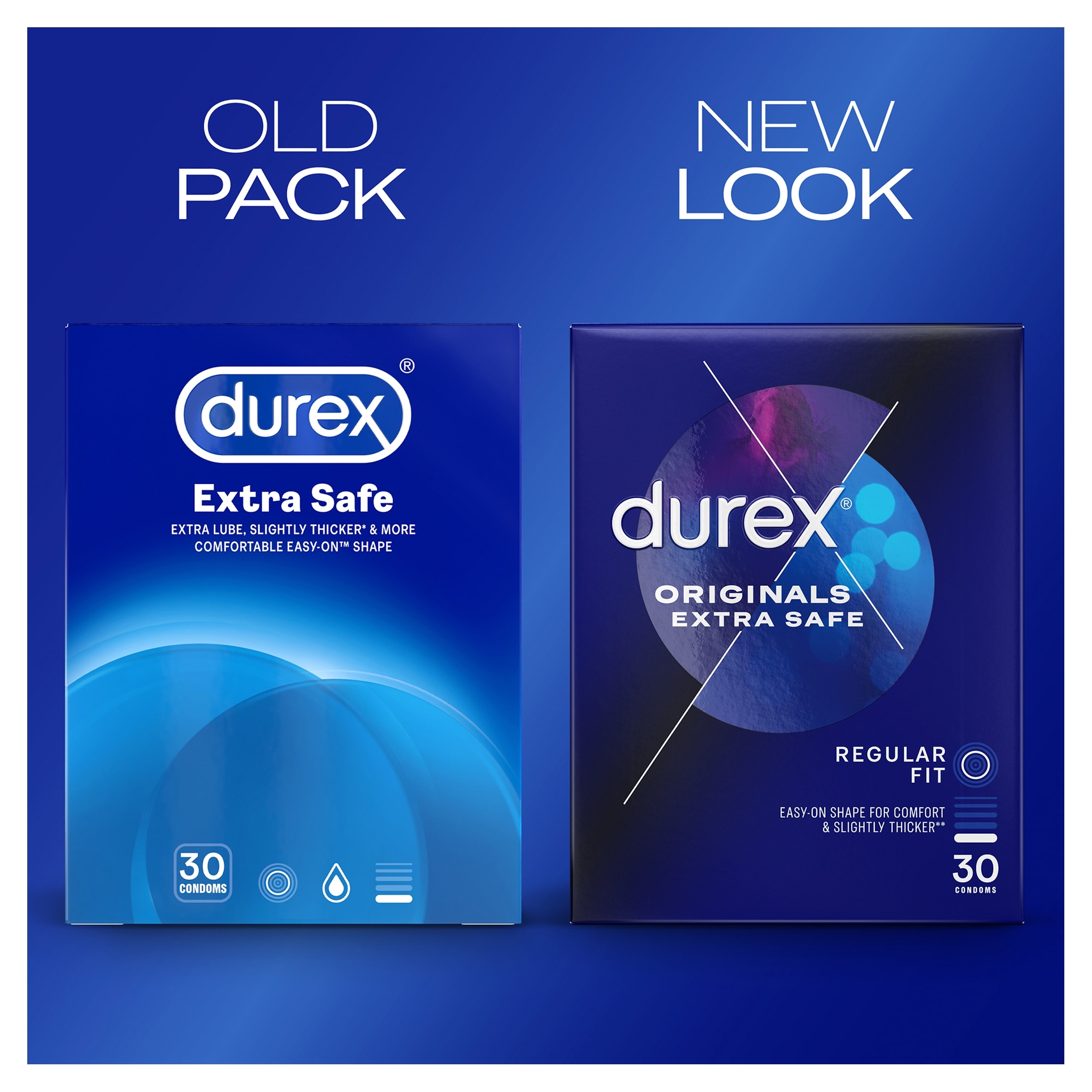 Durex Originals Extra Safe Regular Fit 30 Pack thumbnail 2