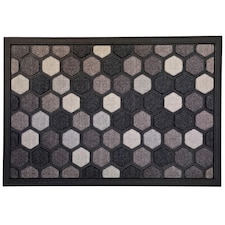 Mighty Mat Grey Scrape & Sorb Mat 40 X 60 Cm