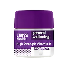 Tesco Health High Strength Vitamin D 25mcg Tablets 120s