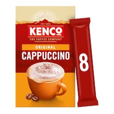 Kenco Original Cappuccino Instant Coffee 8 X 14.8G