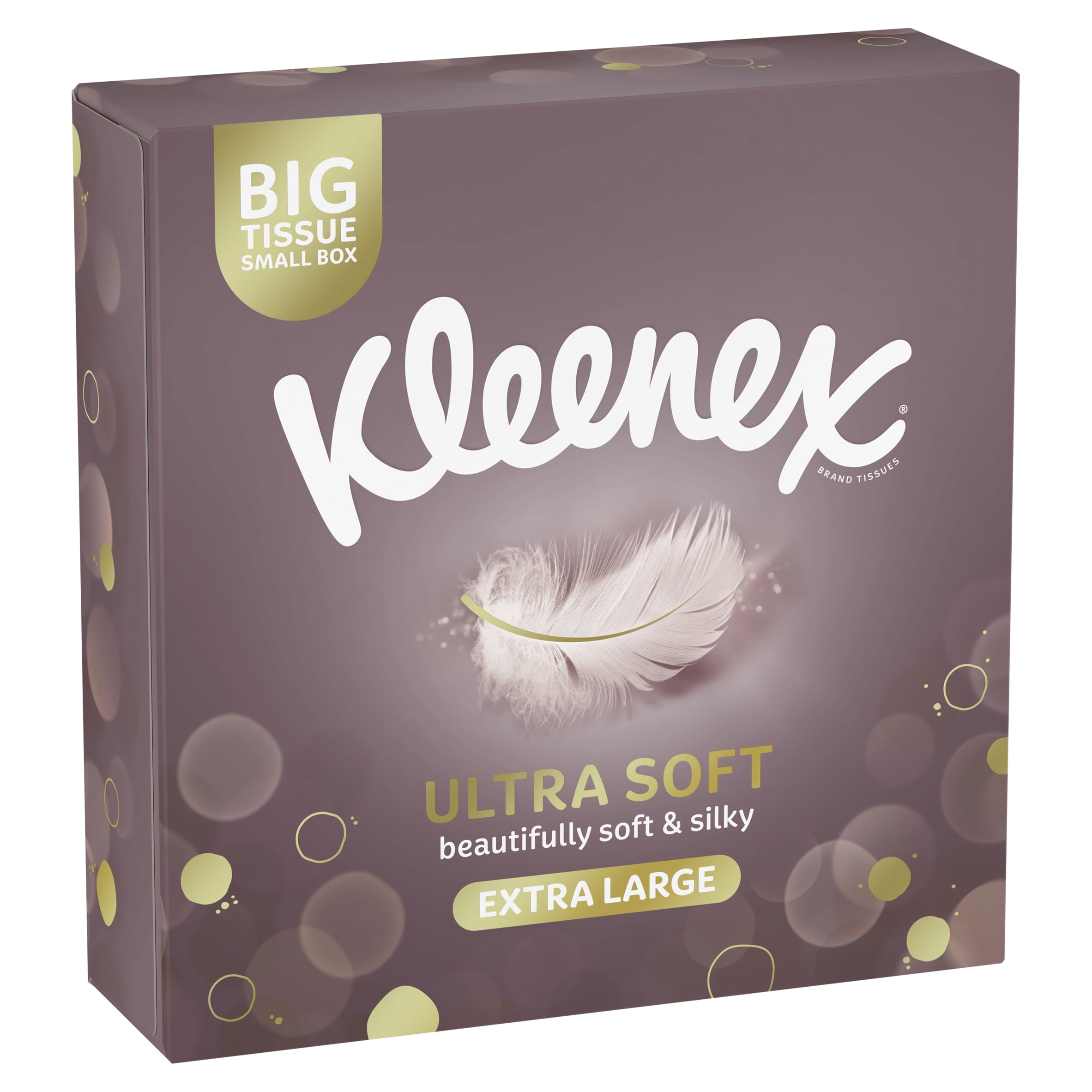 Kleenex Ultra Soft XL Tissues Compact Box 40 Sheets thumbnail 2