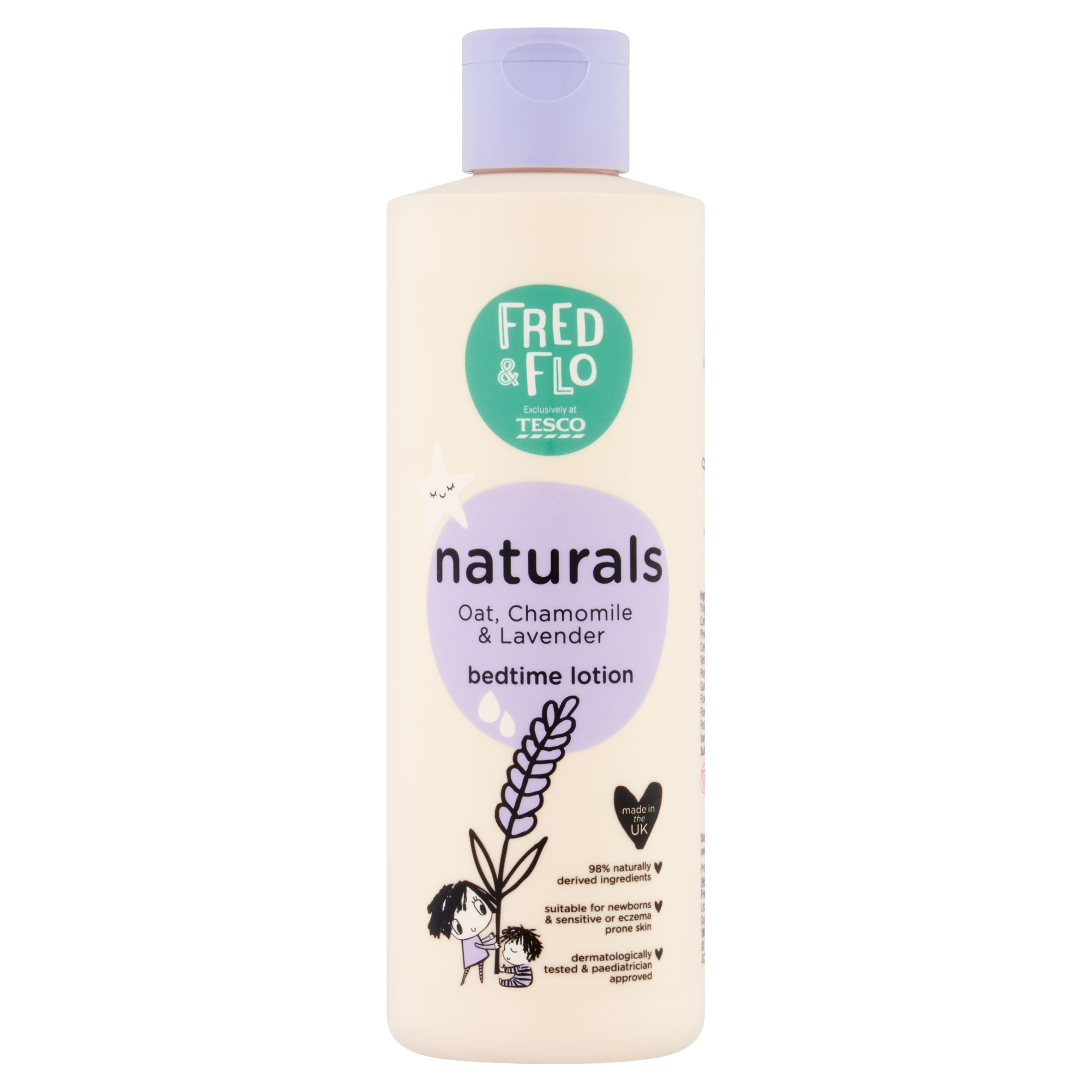 Fred & Flo Naturals Bedtime Lotion - Oat, Chamomile & Lavender 250ml