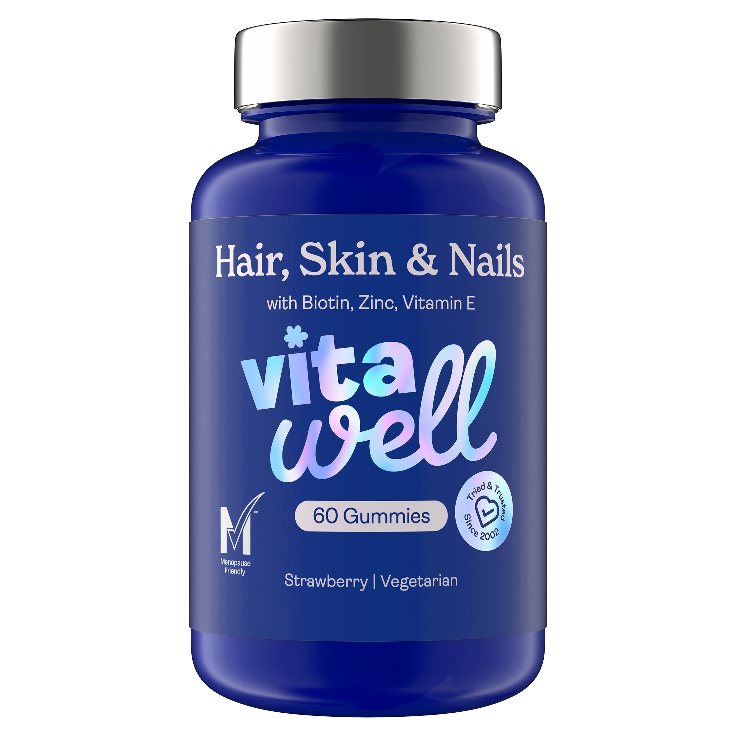 Vitawell Beauty Shine & Glow Multivitamin Sweet Berry Gummies 60s