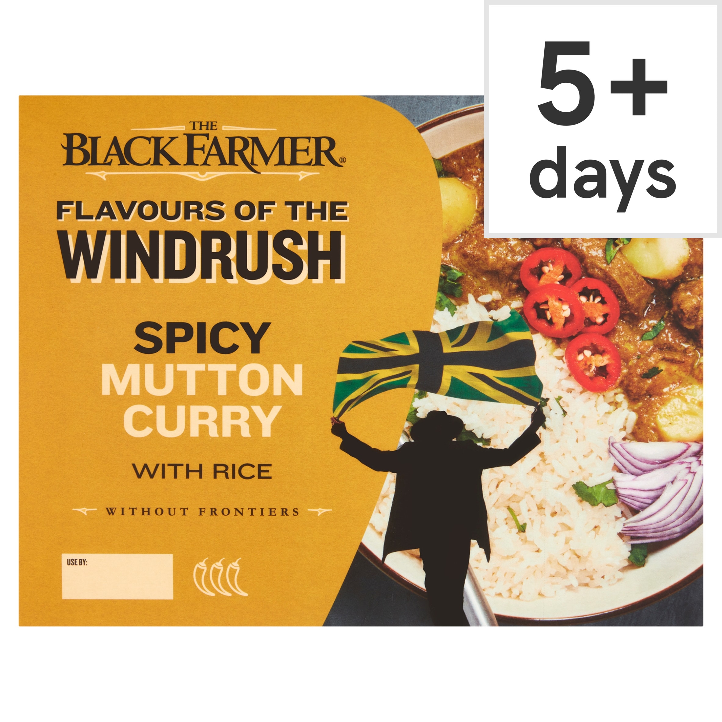 The Black Farmer Curry Mutton and Potato Rice