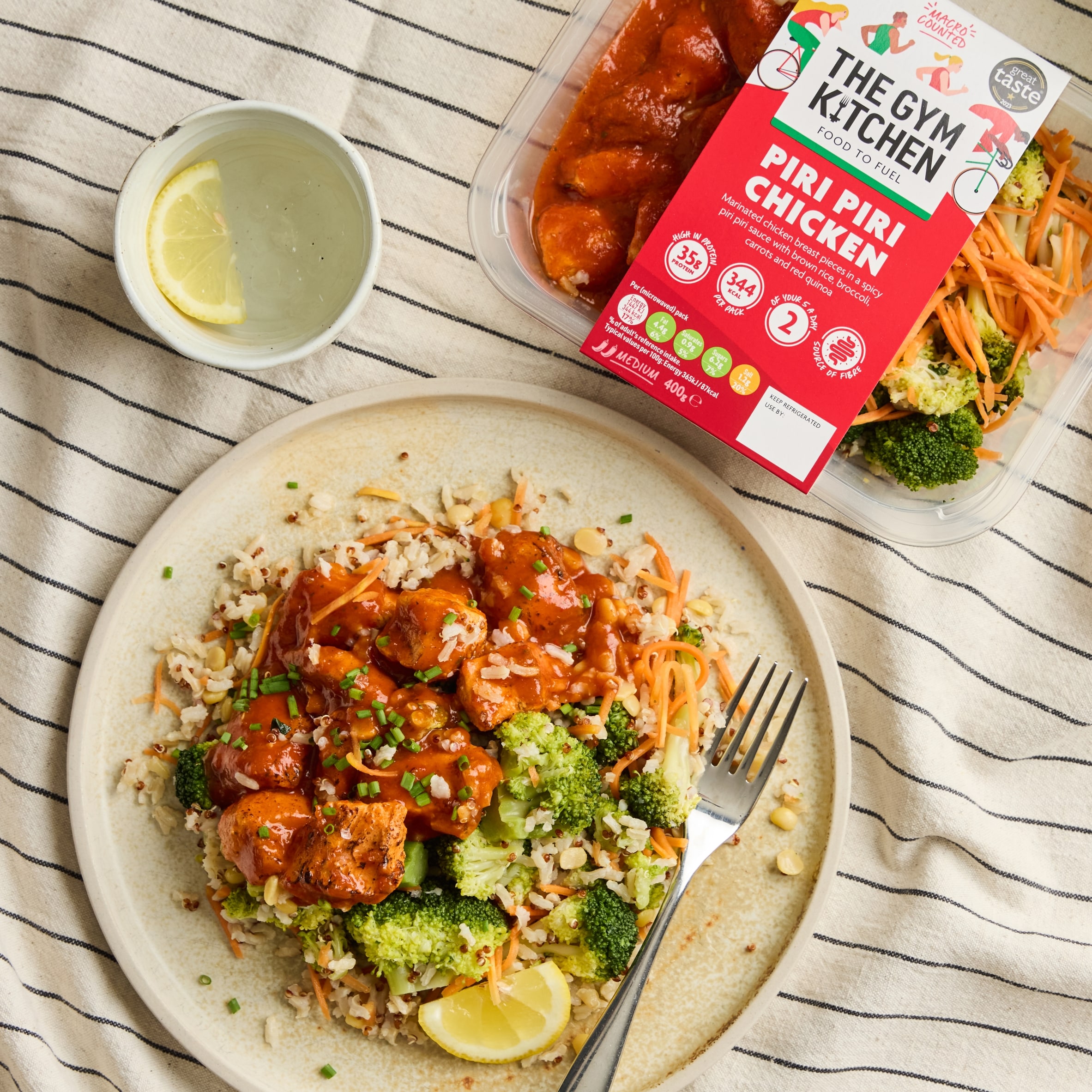 The Gym Kitchen Piri Piri Chicken 400G thumbnail 2