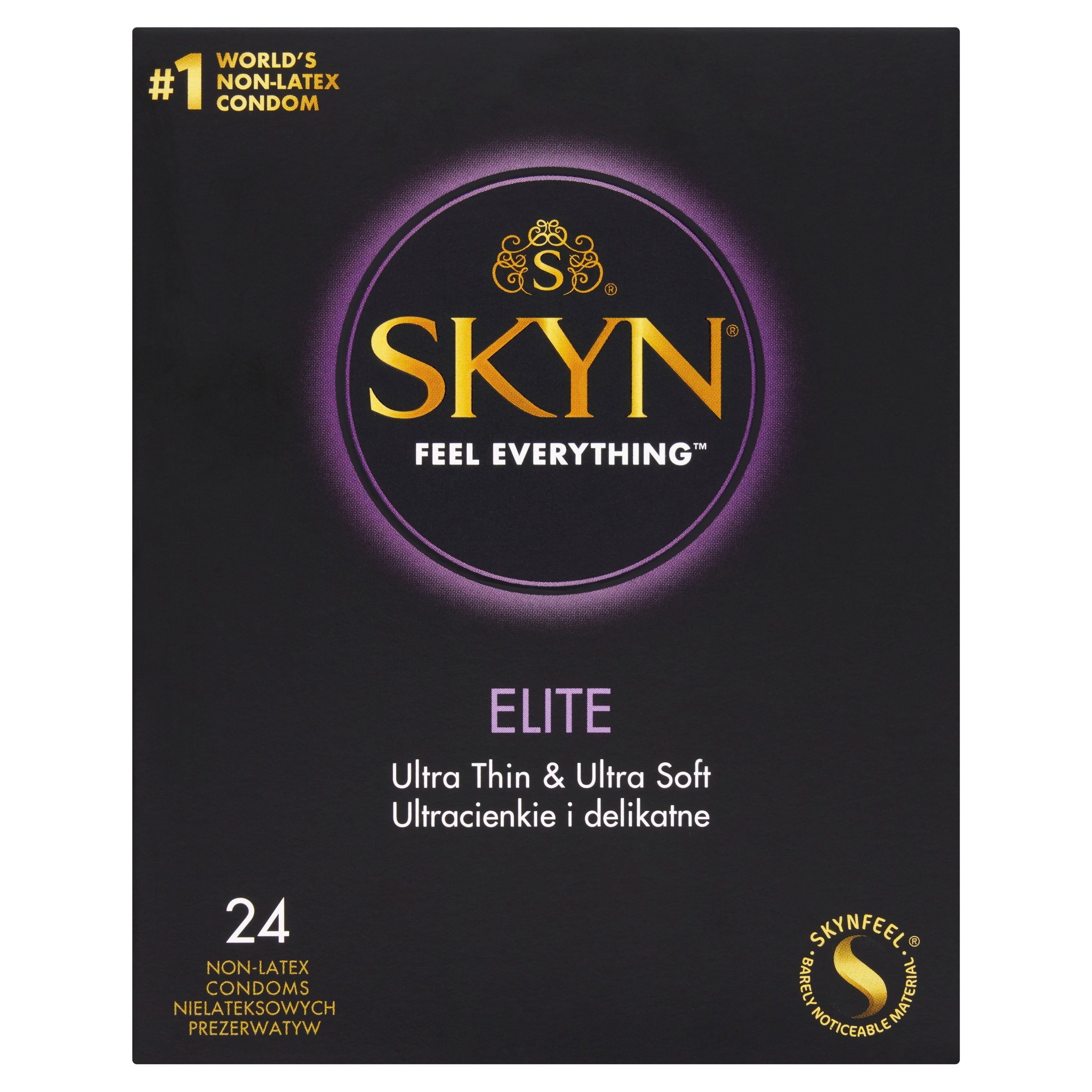 Skyn Elite Ultra Thin & Ultra Soft Condoms 24 Pack